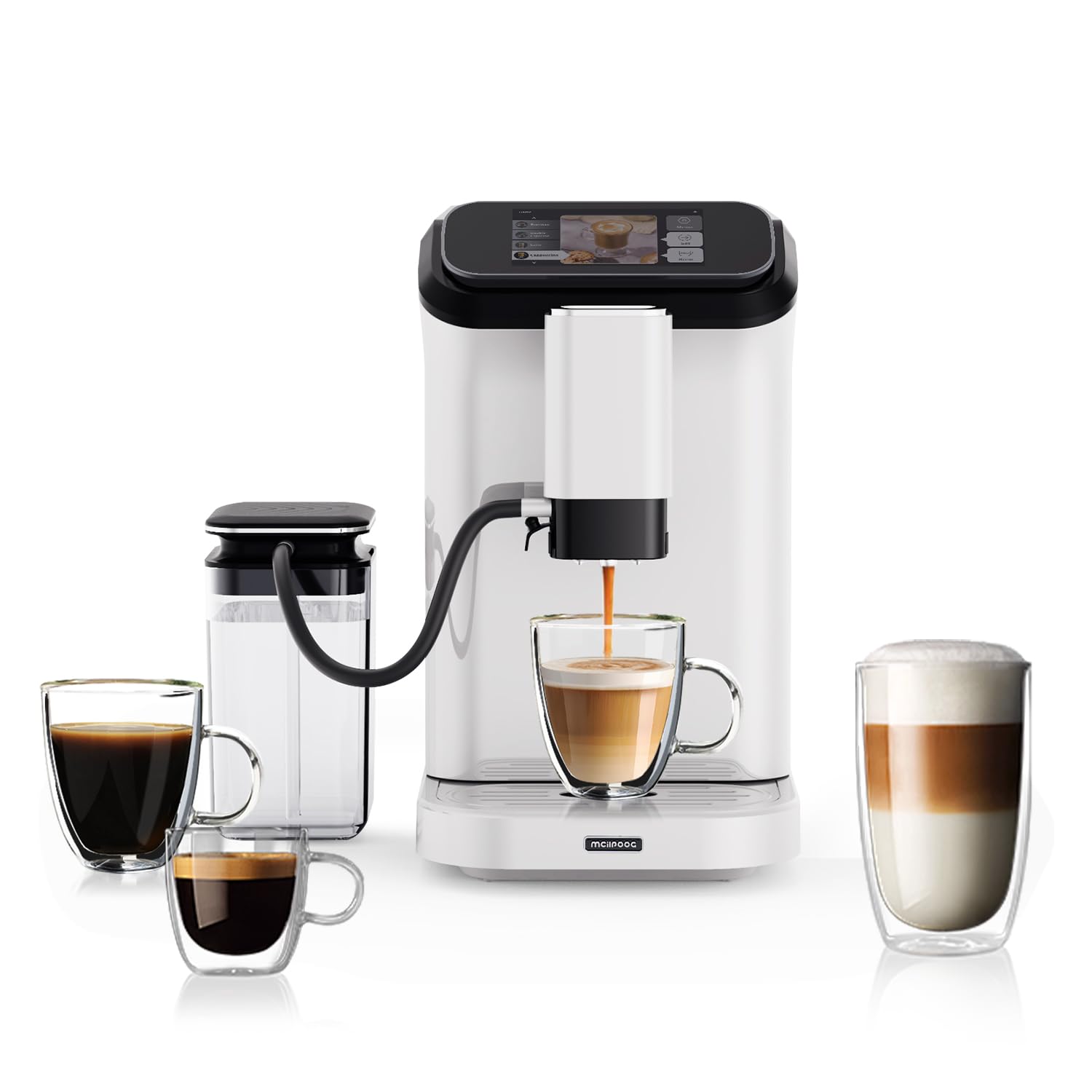 Amazon.com: Mcilpoog WS-D5 Pro Fully Automatic Coffee Machine 12